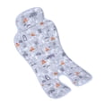 thumbnail image 1 of Almohadilla de refrigeración para cochecito de bebé, alfombrilla enfriadora de asiento de transpirable, cojín de bebé, de refrigeración de fiesta gris, 1 of 3