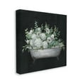 thumbnail image 3 of Stupell Industries Vintage Clawed Bathtub Botanical White Flower Bouquet , 30 x 30, Design by Nan, 3 of 7