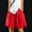 Red, variant on Juslio Women Shorts Wide-leg Pants Pockets Loose Comfy Cotton Linen Solid Casual Athletic Shorts Women