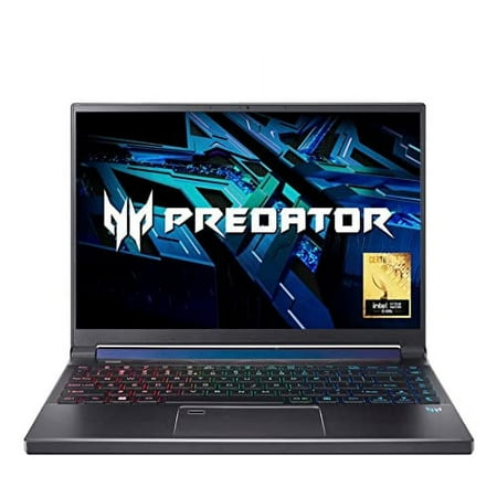 Acer Predator Triton 300 SE-14" 165Hz Creator/Gaming Laptop, Intel Core i7 12700H, NVIDIA GeForce RTX 3060, 16GB LPDDR5 RAM, 2TB SSD Storage, Backlit KB, Fingerprint, Win11, Gray, W/GaLiMu