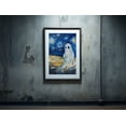 thumbnail image 4 of Cute Ghost Painting In A Glass Field Poster Print, Halloween Poster, Poster For Halloween, Wall Art Halloween, Ghost Art, 4 of 5