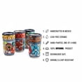thumbnail image 4 of Set de 4 vasos de chupito MEXTEQUIL Talavera pintados a mano, 60 ml, 4 of 9
