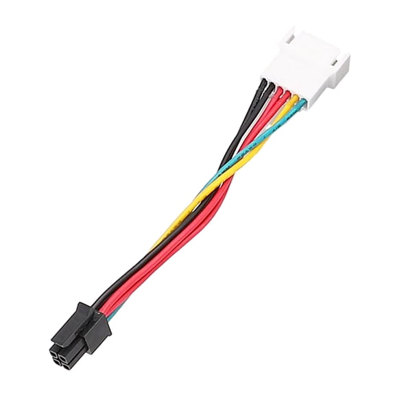 HEMLBOYW 6 Pin to Small 4 Pin Fan Control Board Adapter Cable Connect Fans with Ease Copper
