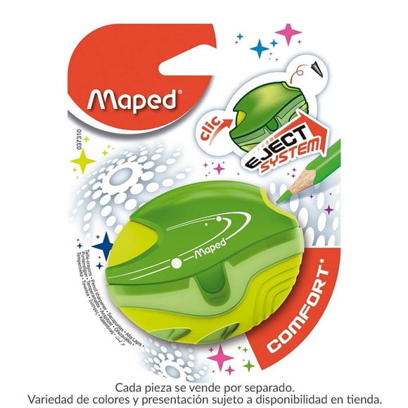 Sacapuntas Maped Galactic Comfort 1 Orificio Varios Colores 1 pza