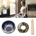 thumbnail image 4 of Singing Bowl, Red Copper Sound Bowl   Peach Wood Polyester  For Meditation For Relaxation, 4 of 8
