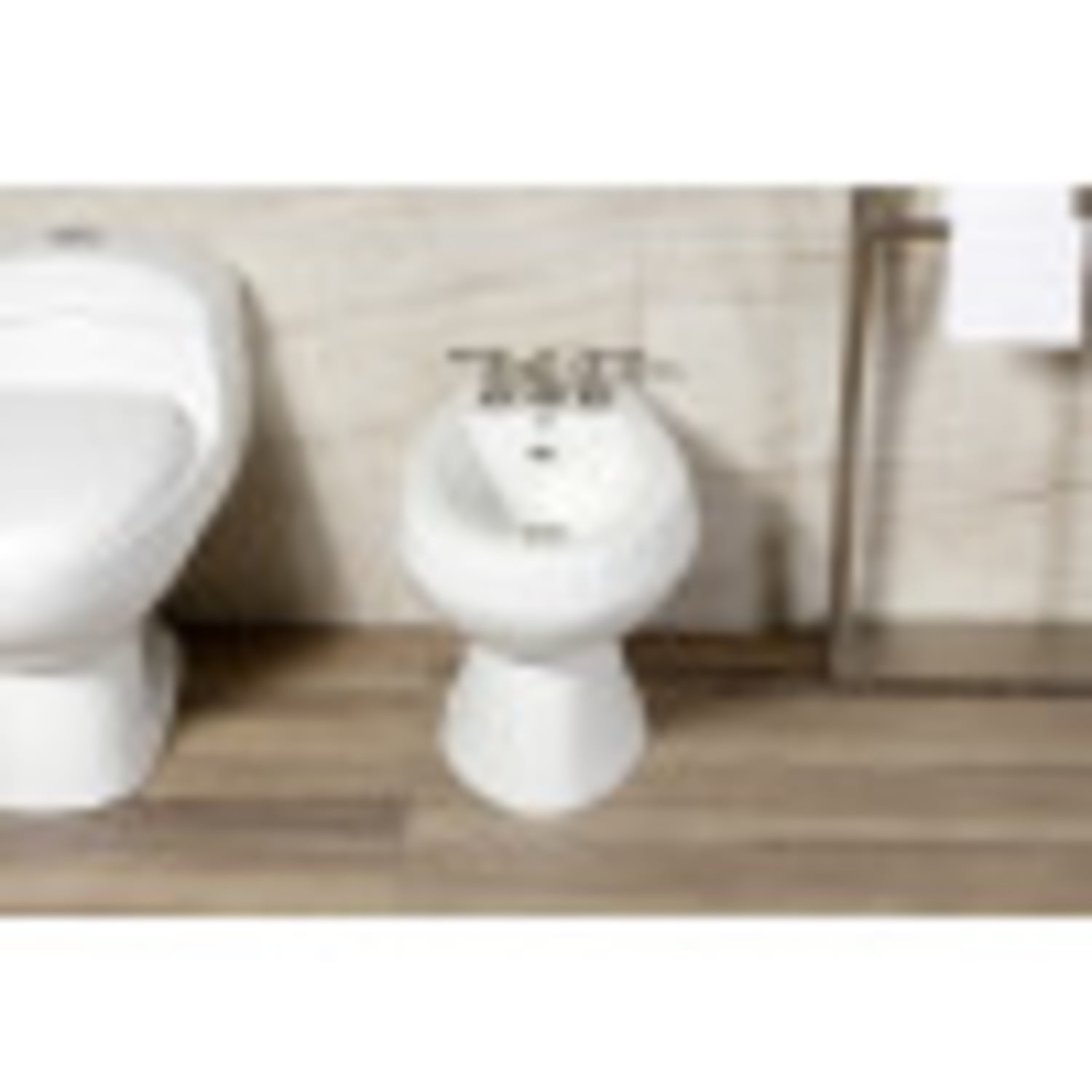 Kingston Brass KB328ACL American Classic Three-Handle Bidet Faucet, Brushed Nickel