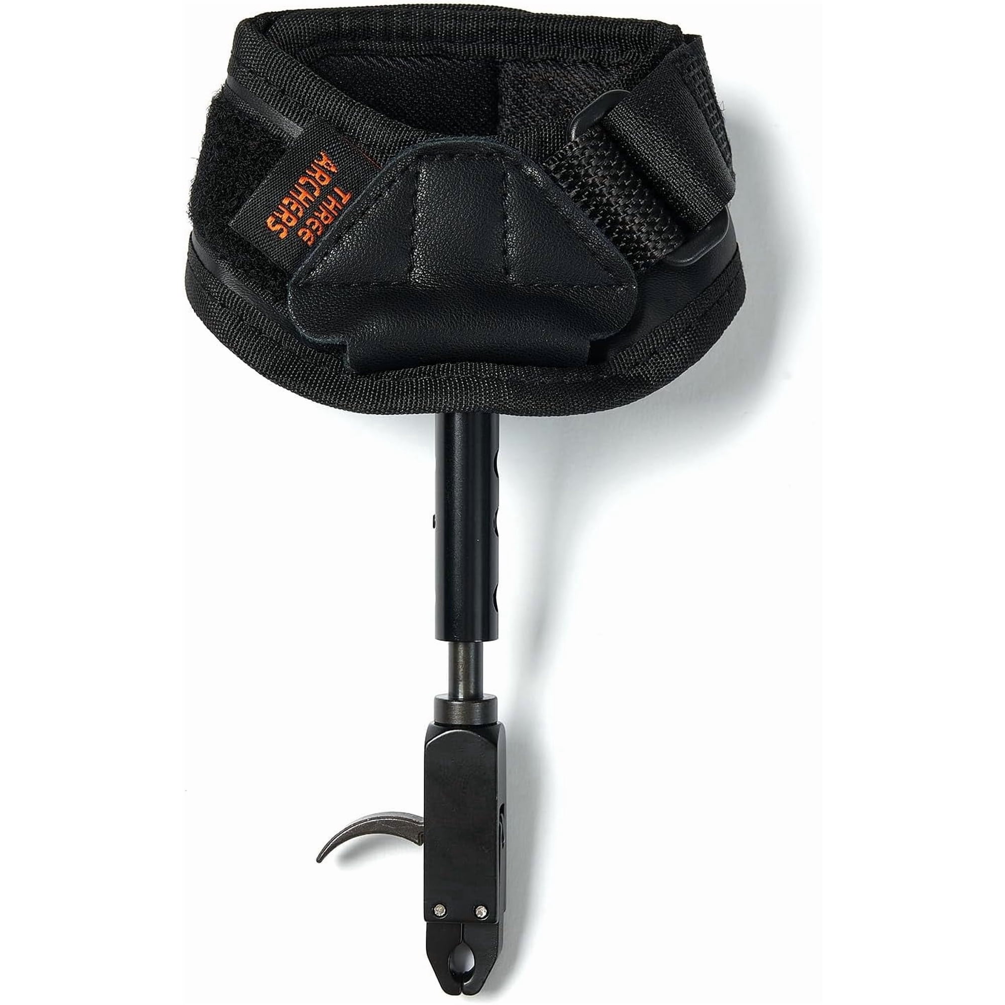Release Aid Compound Bow Trigger Archery Right Left Hand Adjustable Black Velcro Wristband