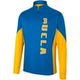 thumbnail image 2 of Men's Colosseum Blue UCLA Bruins Bart Quarter-Zip Top, 2 of 3