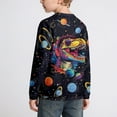 thumbnail image 5 of MuXiKeJi Clothes Crewneck T-Shirt for Boys - Trendy Long Sleeve Pullover Soft Tops Size 6-18, 5 of 6