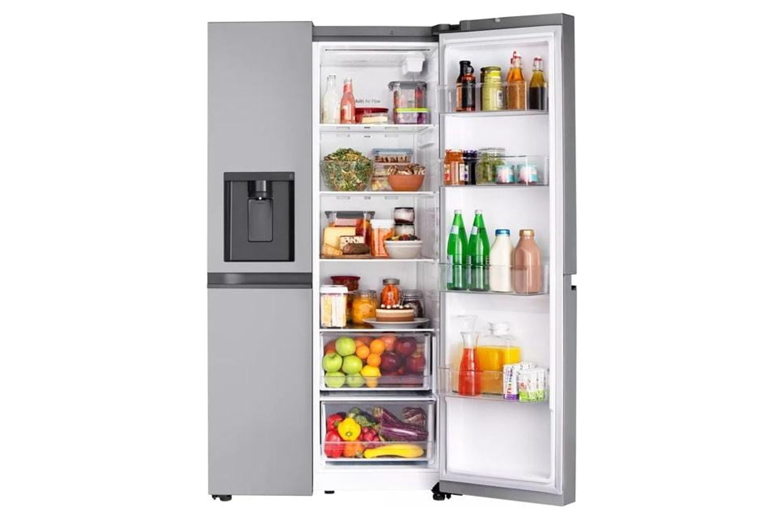 LG LRSWS2806S 27.6 Cu. Ft. Stainless Steel Side-by-Side Smart Refrigerator
