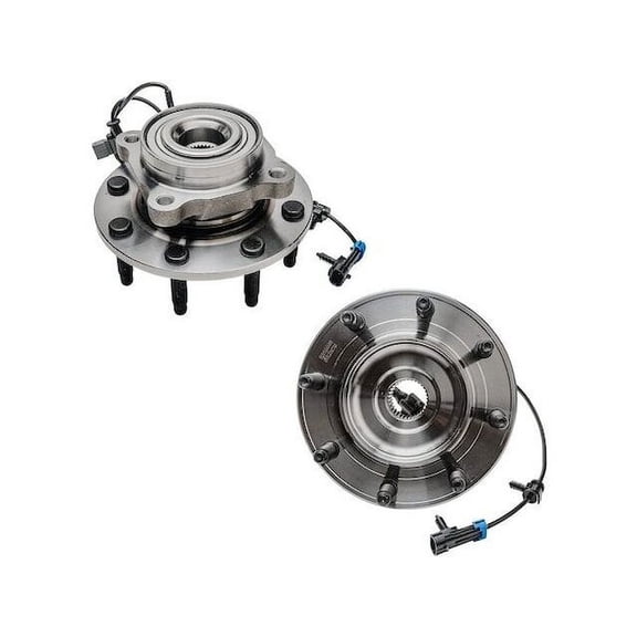 Front Wheel Hub Assembly Set - Compatible with 2007 - 2013 GMC Yukon XL 2500 2008 2009 2010 2011 2012