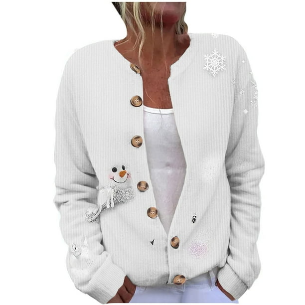 Cárdigan de mujer Cárdigan de manga larga ahuecado Color sólido Chaqueta casual Chaqueta de poliéster para mujer