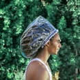thumbnail image 5 of SuperCrownz Shower Cap Contains Larger Hairstyles, Braids, Dreadlocks, Afros, or Rollers, 5 of 7
