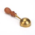 thumbnail image 3 of Cuadros Decorativos Sello de cera de fuego de latón Retro, cuchara de cera de sellado con mango de madera de cobre Vintage, 3 of 5