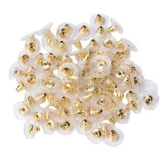 Silicone Earring Backs, 2000Pcs Soft Earring Stoppers, Clear Earring  Backing Replacement for Stud Post Fishhook Earrings, Hypoallergenic 
