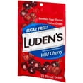 thumbnail image 4 of Luden's Throat Drops, Sugar Free, Wild Cherry 25 Ct, 4 of 7