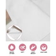 thumbnail image 6 of Brown White Ombre Kitchen Dish Towels for Drying Dishes Set of 2, Vintage Minimalist Country Gradient Waffle Weave Microfiber Hand Tea Bathroom Towels Quick Dry & Absorbent Towel 15.7x23.6, 6 of 7
