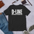thumbnail image 1 of T-Shirt Unisexe D Line Quarterbacks Pressure Crew Football Defensive Line EB651, jusqu'à la Taille 5TG, 1 of 4