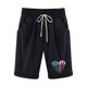 thumbnail image 1 of Pantalones Cortos Casuales para Mujer Día de la Independencia Impreso Elástico de la Cintura, Pantalones Cortos de Verano para Mujeres, 1 of 4