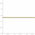 thumbnail image 4 of Leslie's 10K 1.5mm Diamond-Cut Lightweight Rope Chain (Weight: 1.31 Grams, Length: 9 Inches), 4 of 4