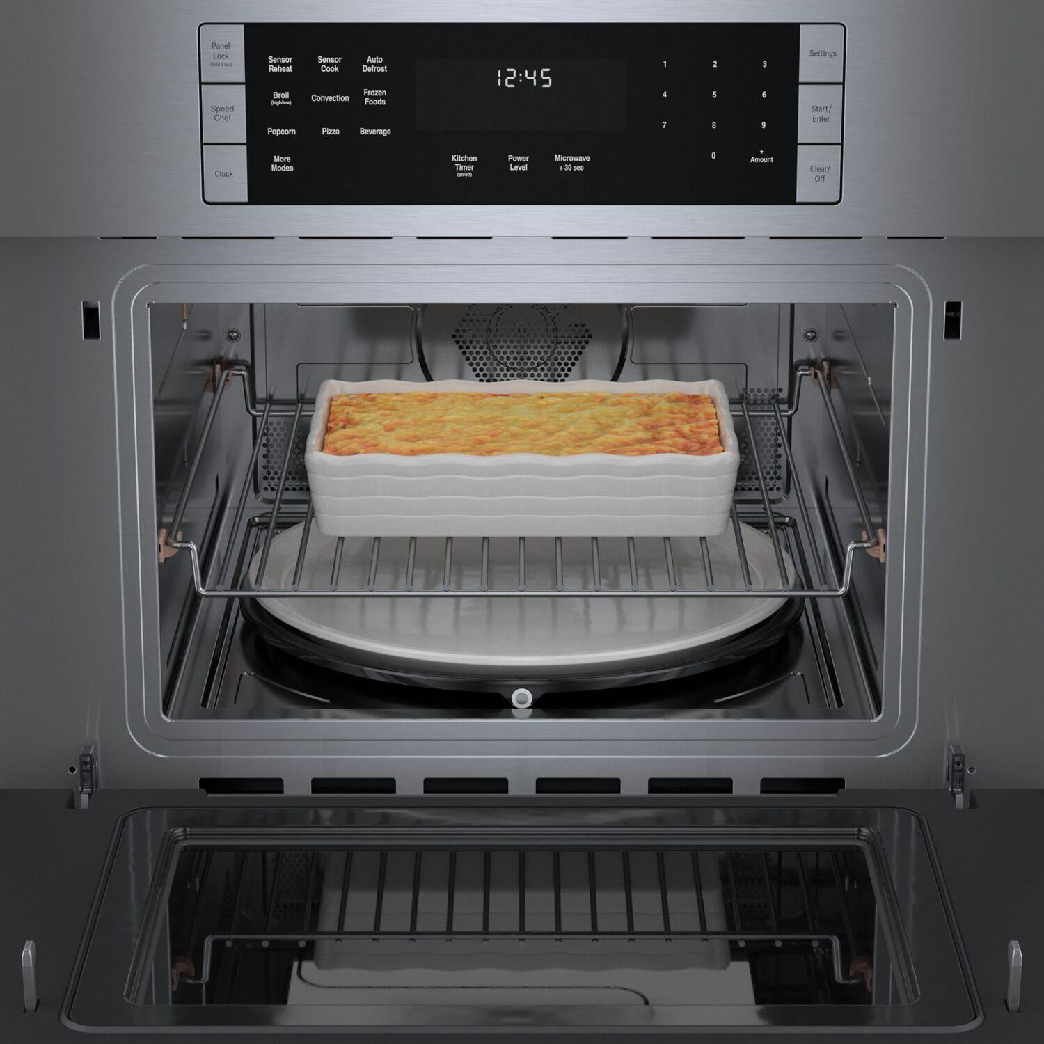 Bosch HMC80252UC 1.6 Cu. Ft. Stainless Speed Microwave Oven