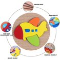thumbnail image 4 of Rompecabezas de madera YONGSHENG para niños pequeños 1 2 y 3 años Juguetes educativos, 4 of 4
