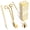 Champange Gold, variant on Candle Wick Trimmer, Candle Snuffer and Wick Dipper & Candle Accessory Set, 3 in 1 Candle Care Kit for Candle Lover