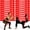 Red, variant on 20 Pcs Resistance Bands Resistance Loop Exercise Bands Exercise Equipment Elastic Drap Ring for Women and Men Home Fitness, Gym, Yoga