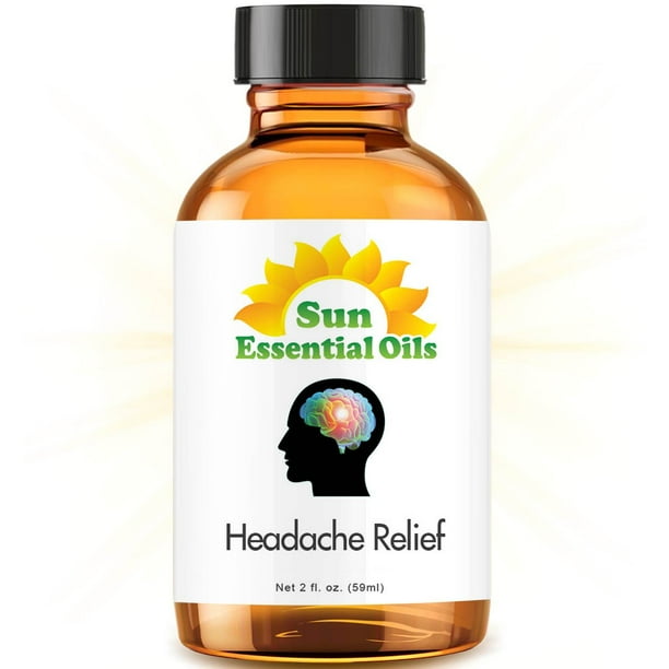 Headache Relief Blend Essential Oil (Huge 2oz Bottle) Bulk Headache