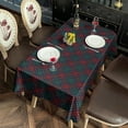 thumbnail image 2 of Green and Red Christmas Plaid Pattern Rectangle Tablecloth 60"x120",Waterproof Polyester Rectangle Table Cloth, Wipeable Spillproof Polyester Tablecloth for Dining, Camping, Indoor and Outdoor, 2 of 6