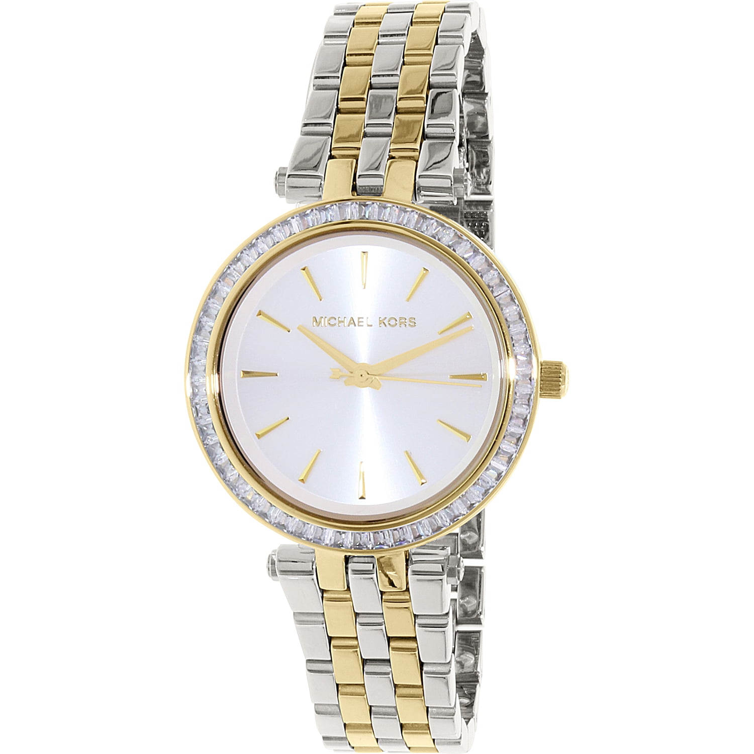 Michael Kors Women's Darci MK3405 Silver Stainless-Steel Quartz Fashion ...