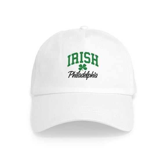 CafePress - Philadelphia Irish Cap - Adjustable 100% Brushed Unisex Casual Cotton Baseball Cap, Beige, 1