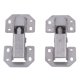thumbnail image 4 of Bisagra 2 Juegos De Bisagras De Gabinete De aleación De Zinc, Bisagras De Puerta De Armario Sin Orificios De 4 Pulgadas, Tipo Puente Para Puerta De Armario, Puerta De Armario, 4 of 7