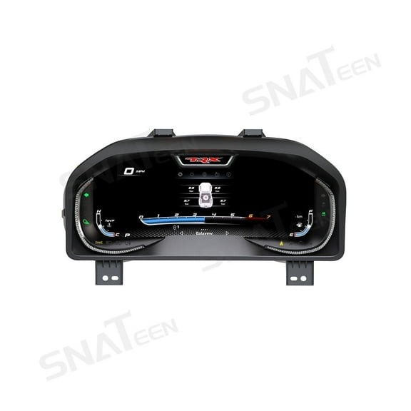 SNATEEN Car Digital Cluster LCD Screen Instrument Panel for Dodge Ram 2013 2014 2015 2016 2017 2018 Models Virtual Cockpit Speedometer Dashboard Upgrade Universal Fit Linux Car Accessories