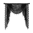 thumbnail image 1 of Ventana de cascada Venance Vintage Diseño Vintage Romántico Romántico transpirable con Bead Tassels Cerecho de botas para las cortinas de café baño Ancho de 100 cm, 1 of 8