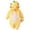 Yellow, variant on Coerni Infant Newborn Dinosaur Onesie 3D Tyrannosaurus Rex Hood & & Spikes Tail Cute Plush One‑Piece Jumpsuit Baby Winter Outfits & Photoshoot