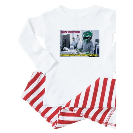 

CafePress - Power Rangers Summoning The Dragonzo - Toddler Long Sleeve Pajama set