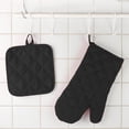 thumbnail image 1 of weibbin Quilted Oven Mitts and Pot Holders Set Heat Resistant Kitchen Gloves and Potholders for Cooking Baking Grilling, 1 of 7