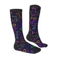 thumbnail image 4 of Lsque Chemistry Science Printed Crew Socks Men's Women's LightWeight Thin Casual Calf Socks ,Knee High Socks,Cotton Socks, 4 of 9