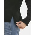 thumbnail image 4 of Time and Tru Women’s Fine Gauge Pullover Sweater, Lightweight, Sizes XS-XXXL, 4 of 5