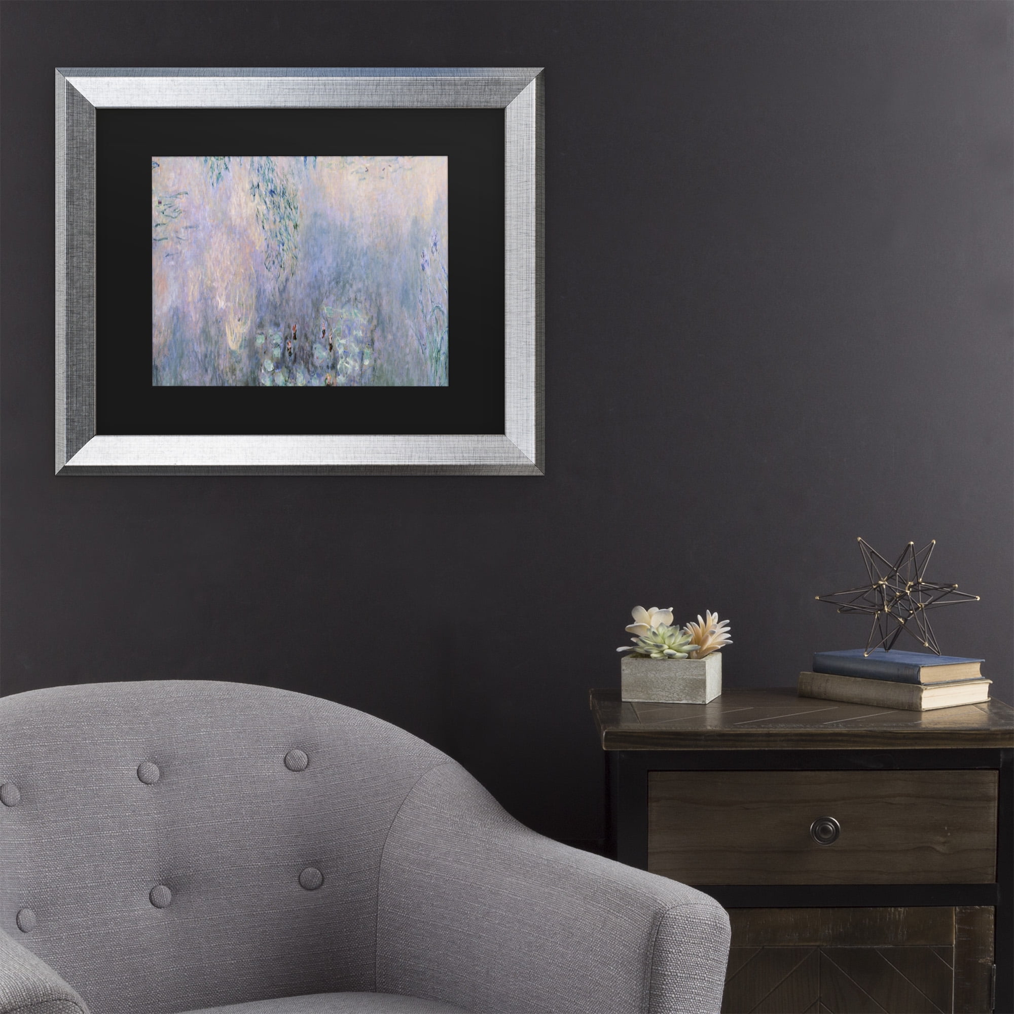 Trademark Fine Art 'Water Lilies 1914-22' Canvas Art by Claude Monet