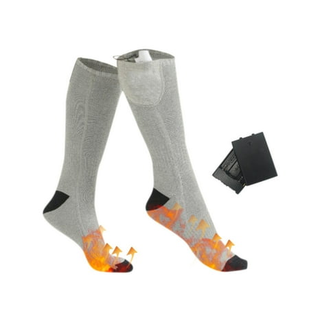 

kpoplk Christmas Socks For Adults Winter Temperature Hunting Socks Powered Socks Constant Women Camping Hiking Men Unisex Or(Gray A)