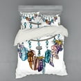 thumbnail image 2 of Ambesonne Feather Bedding Set 3 Pcs, Ornate Dreamcatcher, Twin XL, Multicolor, 2 of 3