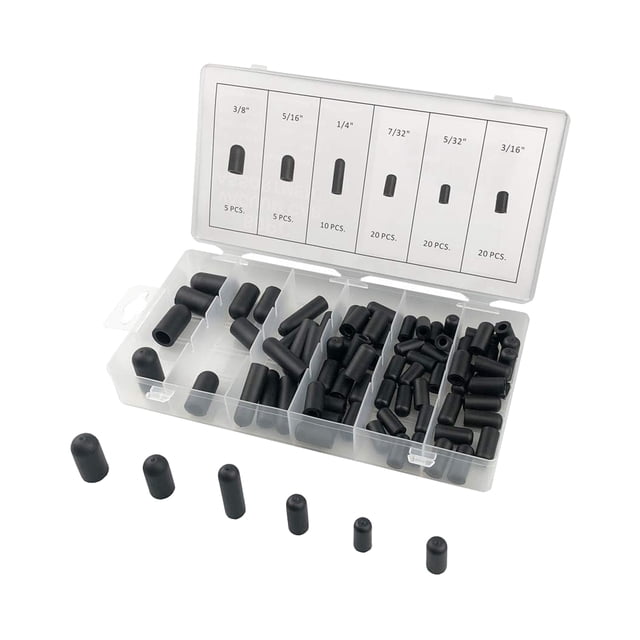 Sidaley Juego surtido de tapas de vacío de 80 piezas de 5/32 a 3/8 para accesorios de carburador Vehículos, repuestos y accesorios Mis