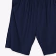 thumbnail image 3 of GigrtiJin Summer Pajamas Shorts for Womens Knee Length Elastic High Waisted Shorts Loose Casual Lounge Shorts with Pockets, 3 of 4