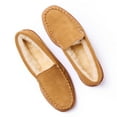 thumbnail image 3 of Men's Sheepskin Hardsole Venetian, Tan, Size 10, 3 of 5