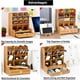 thumbnail image 5 of Organizador de bolígrafos de madera, caja multifuncional para portalápices, papelería de escritorio, fácil montaje, almacenamiento de suministros de arte para el hogar y la Oficina, 5 of 5