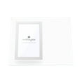 thumbnail image 1 of Weddingstar Glass Offset 4â€ x 6â€ Picture Frame, 1 of 3