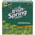 thumbnail image 1 of Irish Spring Original Clean Deodorant Bar Soap for Men, 104.8 g, 12 Pack, 12 Pack, 1 of 4