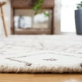 thumbnail image 4 of SAFAVIEH Casablanca Santana Diamond Area Rug, Ivory/Brown, 5' x 8', 4 of 8